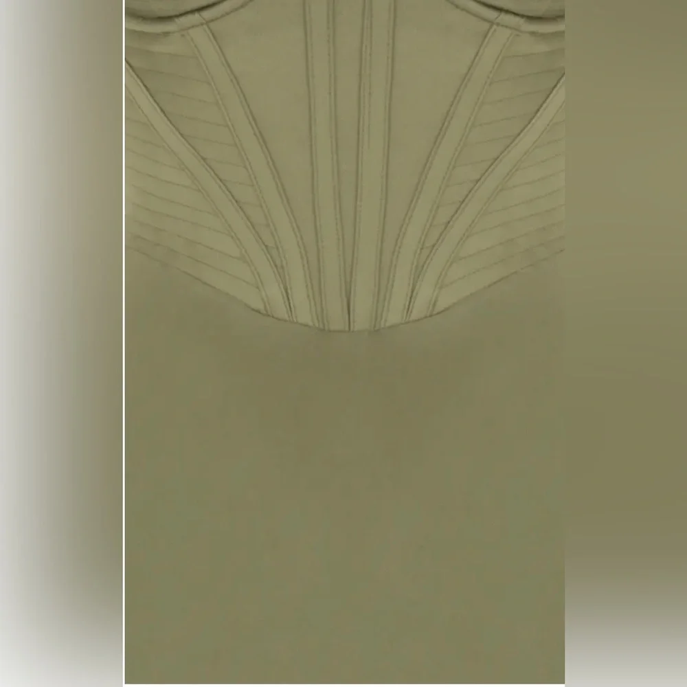 House of CB Olive Green Midi Dress - Picture 4 of 15